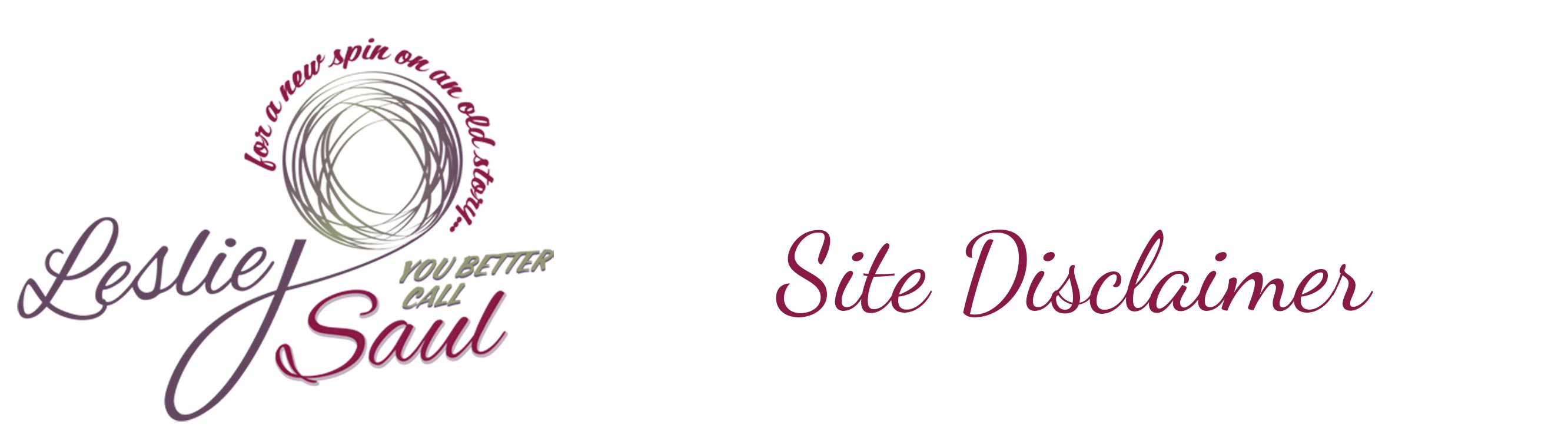 Site Disclaimer
